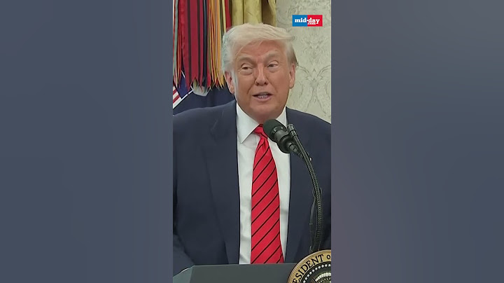 Operation Sindoor: US Prez Trump's first comments on Indian missile strikes inside Pakistan #shorts