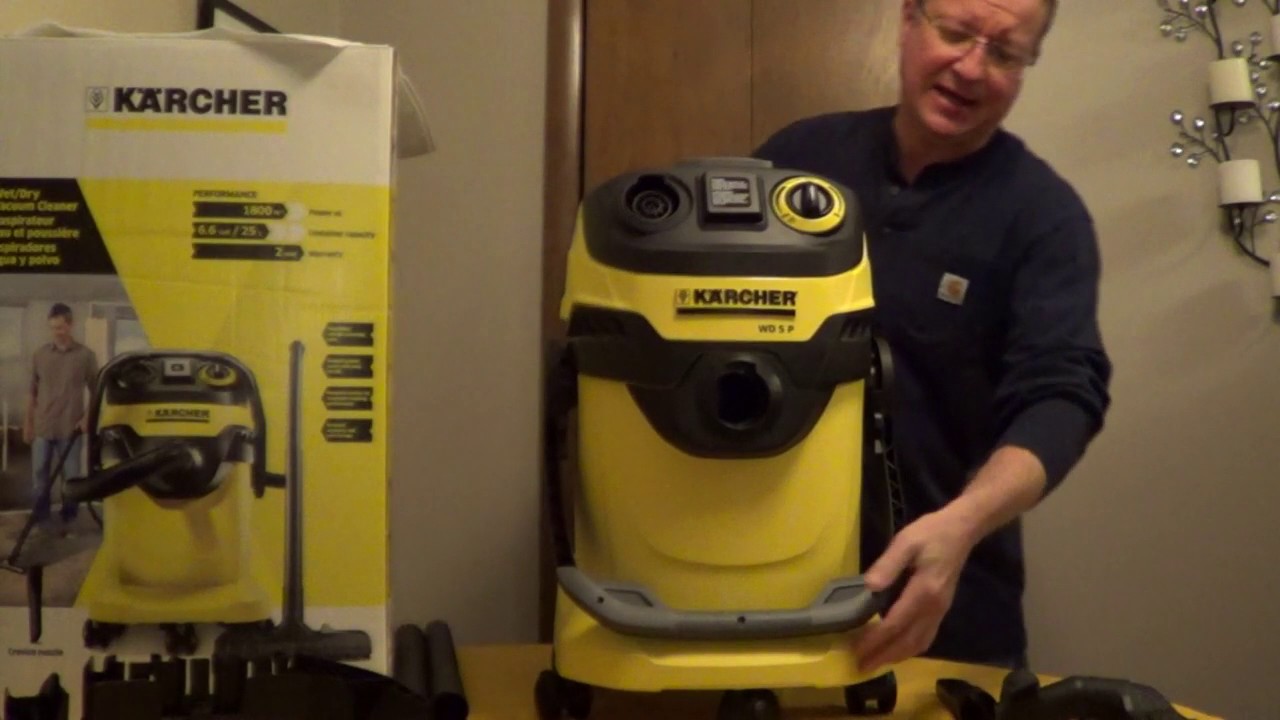 How to Assemble the Karcher WD 5 P - YouTube