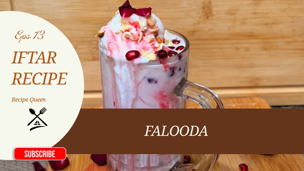 Ramadan Special Falooda | Cooling Iftar Drink | Easy Falooda Recipe
