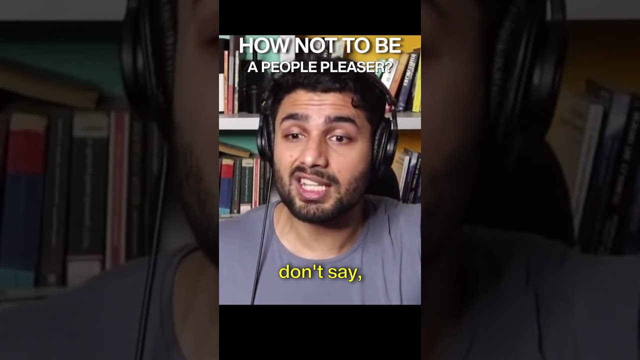 HOW NOT TO BE A PEOPLE PLEASER? #prakhargupta  #selfhelp #addiction #artofconversation #care