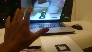 Augmented Reality with Leap Motion gesture recognition in Unity3D