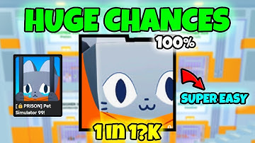 *NEW*🍀HUGE PRISON CAT CHANCES & BEST AND FASTEST WAY TO GET PRISON KEYS In Pet Simulator 99!