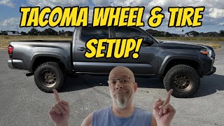 New Toyota Tacoma Wheel and Tire Setup and Weight Addition
