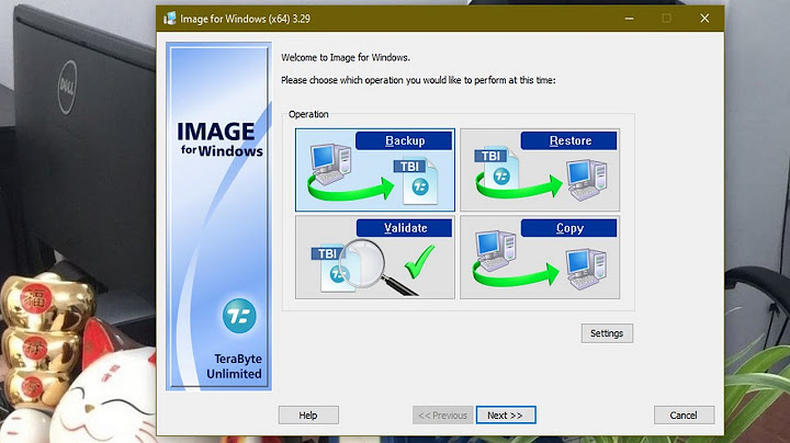 Hướng dẫn sao lưu và phục hồi widnows10 với terabyte năm 2024