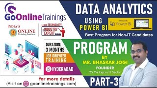Data Analytics using Power BI – Demo Part 3 _ Jul 3rd 2025