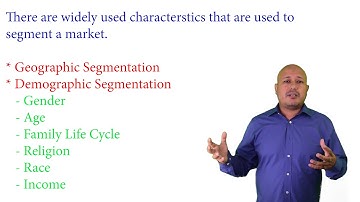 Segmenting Targeting Positioning - Segmenting a market - Part 2 - Demographic Segmentation