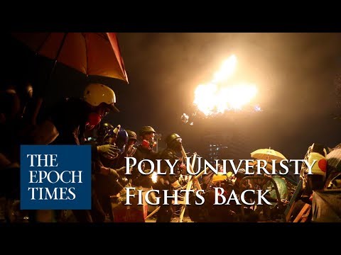 Hong Kong Poly University Fights Back