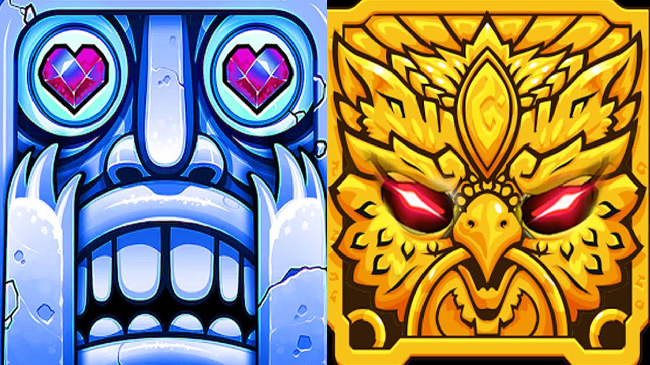 Temple Run 2 Frozen Shadows VS Super Legend Run 3D Android iPad iOS Gameplay HD