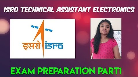 ISRO Technical Assistant Electronics|| Exam Preparation||Previous Year Questions Part1