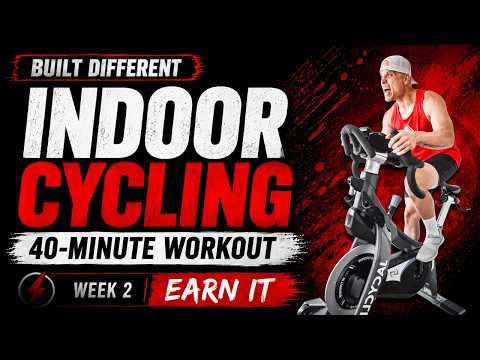 40-Minute Indoor Cycling Workout | Earn It | Built Different Ep. 2