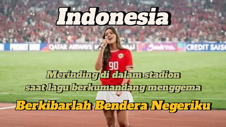 Raisa - Berkibarlah Bendera Negeriku | Glora Bung Karno | Indonesia vs Australia