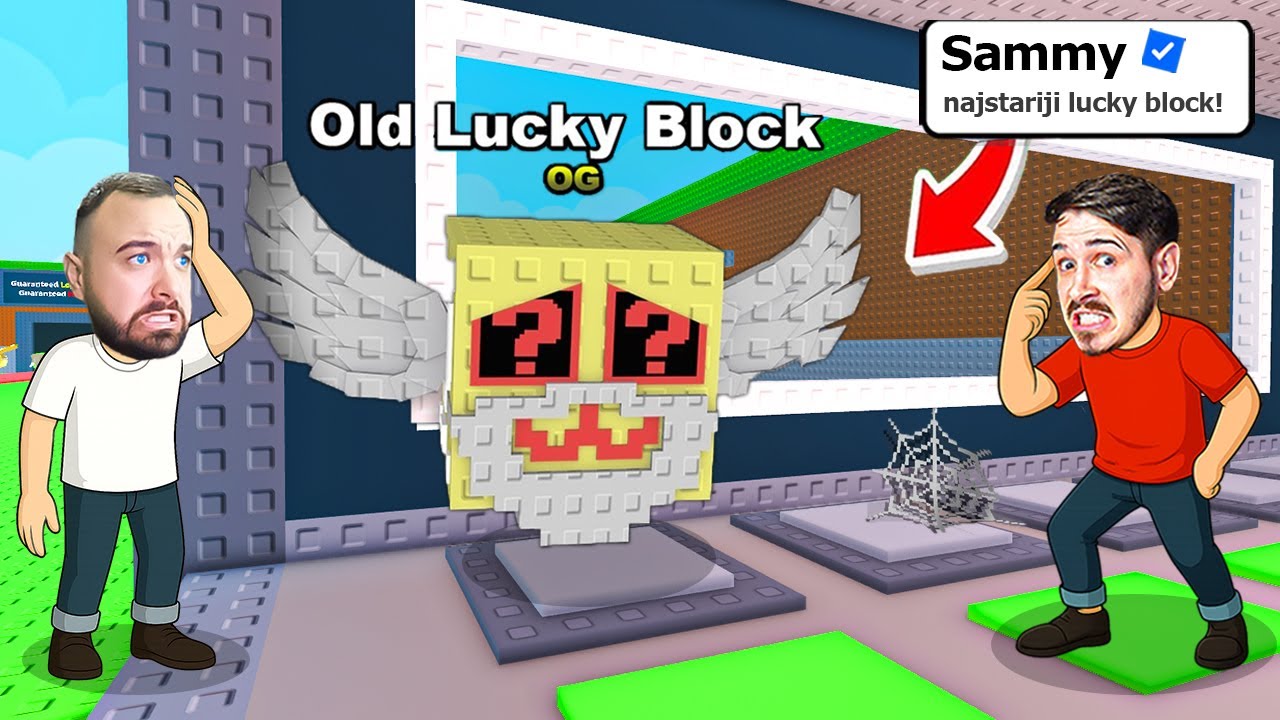 SAMMY NAM JE DAO NAJSTARIJI NEVIĐENI LUCKY BLOCK !!