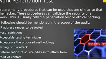 18. Auditing Network Infrastructure Security