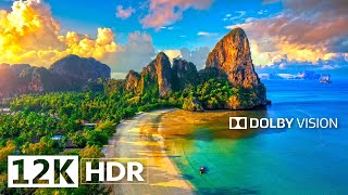 Relaxation Places & Music with Dolby Vision 12K HDR Video 120fps