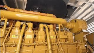 2.5 MW Caterpillar, 277/480 V, 3516C Engine, Weatherproof Enclosure, Unit 91073, Just Arrived!