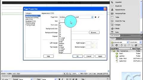 Basic Tutorial to create Web Design , Pages, Dreamweaver, Photoshop Wamp