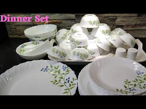 LaOpala Opalware Dinner Set - 47 Pieces, White/ Unboxing & review/ Which is the best dinner