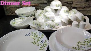 LaOpala Opalware Dinner Set - 47 Pieces, White/ Unboxing & review/ Which is the best dinner set