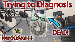NerdQAxe++ Died, Testing to see what we can do