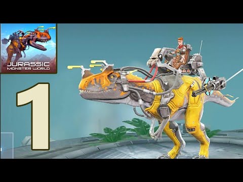Jurassic Monster World: Dinosaur War : Gameplay Walkthrough Part 1(iOS, Android)