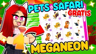 *NUEVAS* MASCOTAS SAFARI *GRATIS* y POCIÓN *DE ENVEJECIMIENTO* en ADOPT ME (ROBLOX) ?