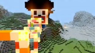 MINECRAFT how Cheater plays parkour || Elytra || Mad stuff with craft screenshot 1