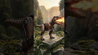 🔥 REAL Mechanical T-Rex?! It Actually Breathes Fire! 🤯