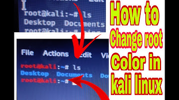 How to change Kali Linux root color | Change root color in terminal of kali linux 2020.3
