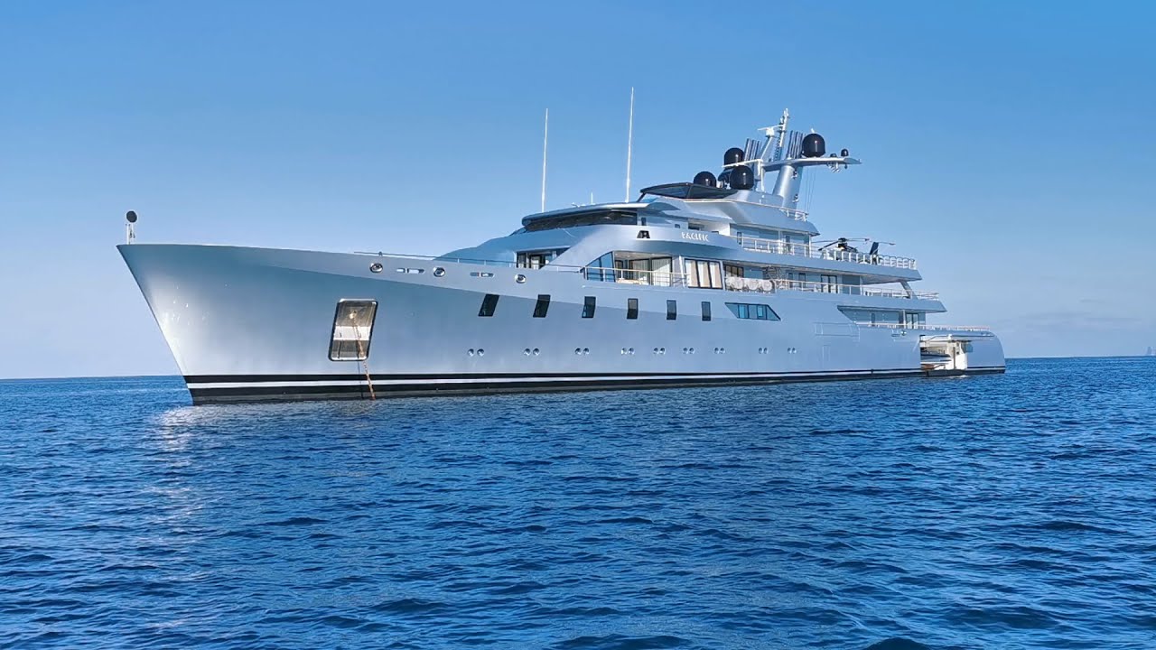 super yacht the pacific