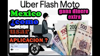 uber flash en moto como funciona.