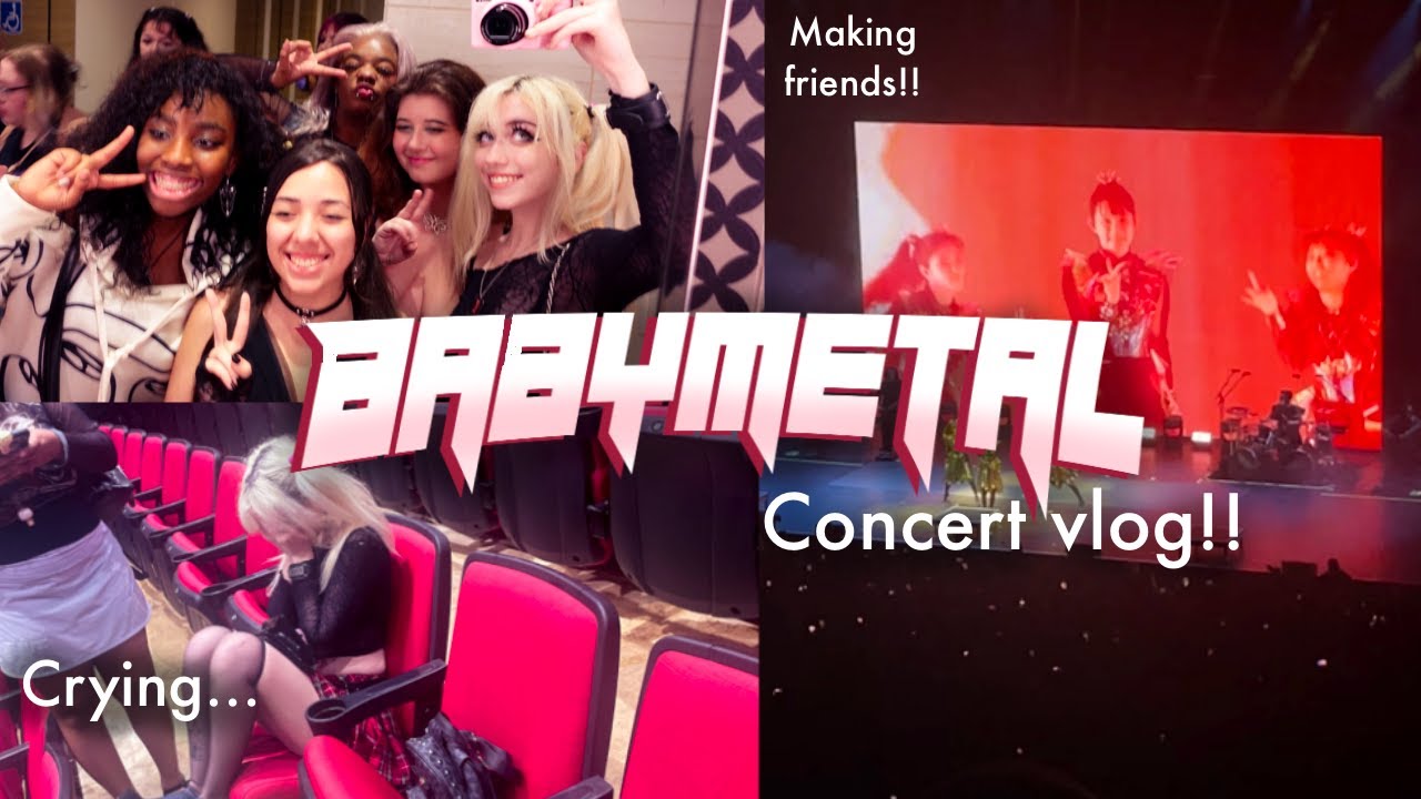 BABYMETAL concert vlog!