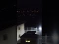 Night Shinkansen Window