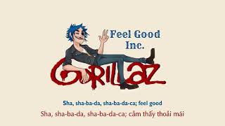 Vietsub | Feel Good Inc. - Gorillaz | Lyrics Video Resimi