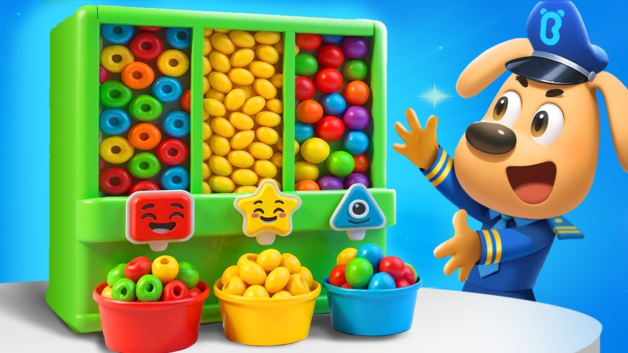 🔴LIVE | Kid Learns Responsibility and Play with Candy Machine | Cartoon | Sheriff Labrador