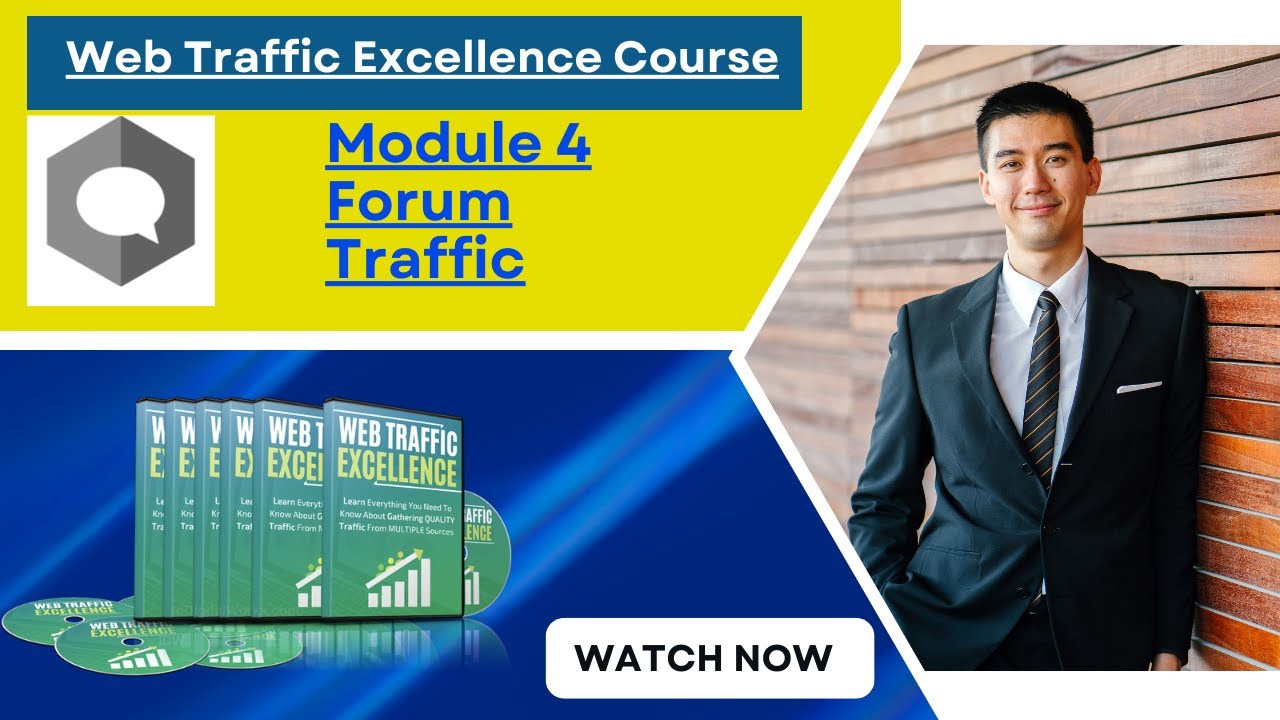 Web Traffic Excellence Course -Module 4   Forum Traffic| Earn Money Online  Work From Home Jobs