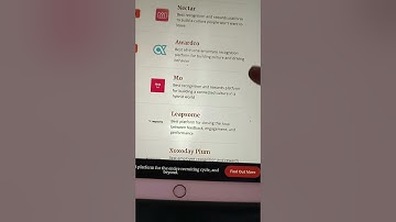 Top 5 HR rewards and recognition platforms. #viralvideo