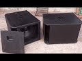 Single 15 '' Bass Subwoofer Cabinet Design - Giant sound 1000w