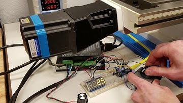Precision Matthews PM-30MV 3D Printed X Axis Power Feed - First Test