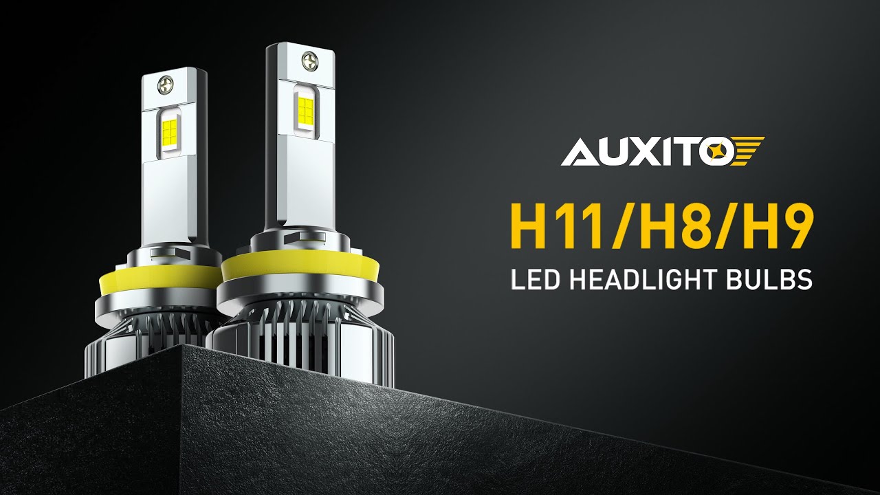 Brightest H11/H8/H9 LED Headlight Bulbs 120W 24000 Lumens 6500K White —  AUXITO