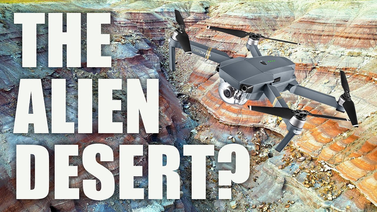 Utah's Alien Desert: Aerial Views | Mesmerizing Rock Formations | DJI ...