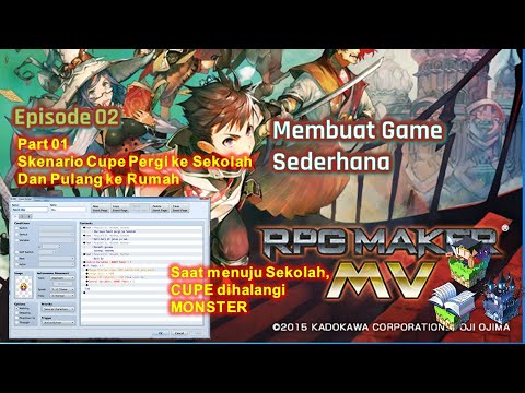 #04 Cara Seting Autorun, Party, Animation | RPG MAKER MV TUTORIAL ...