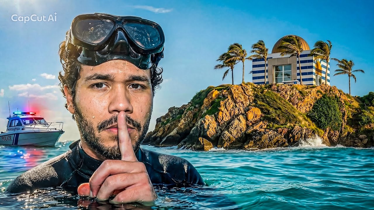 DEU RUIM ! Ele INVADIU a ILHA de Jeffrey Epstein - WILCLE REAGE