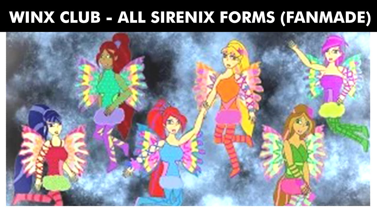 Winx Club Sirenix Transformation 2D (New Fanmade Version) - YouTube