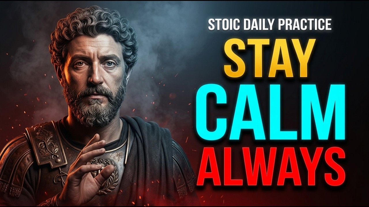 Stoic Mindset: Do This Daily to Control Anger and Stay Calm No Matter ...