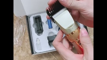 ￼Tông đơ cắt tóc 2 pin chuyên nghiệp M6