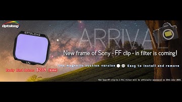 [2023 NEW] New frame of Sony-FF clip-in filter L-Pro ,How to install and remove?