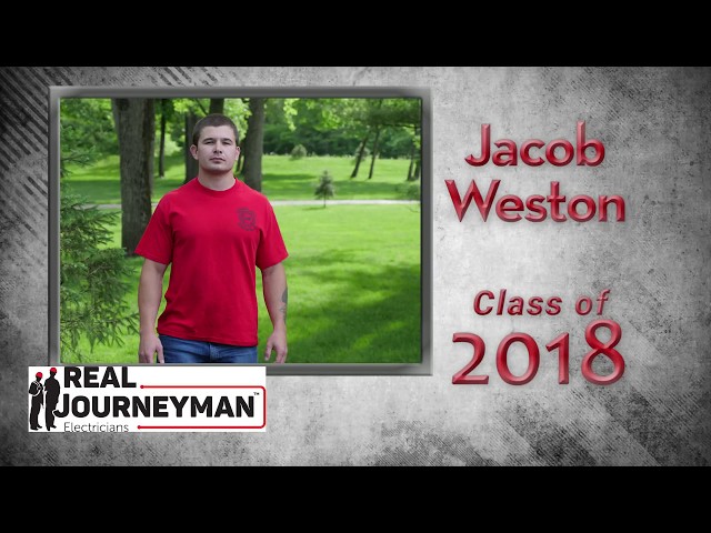 2018 Real Journeyman Grads - Jacob Weston