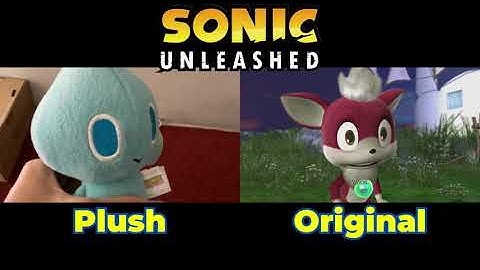 Sonic Unleashed A New Journey VS Plush Version