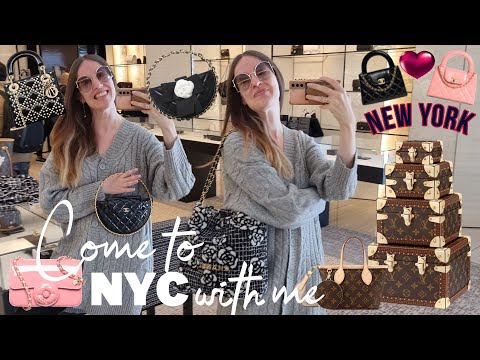 Insane* NYC LUXURY SHOPPING VLOG 🔥 What did I buy at FASHIONPHILE New  York? 😍 HERMES CHANEL LV etc. 