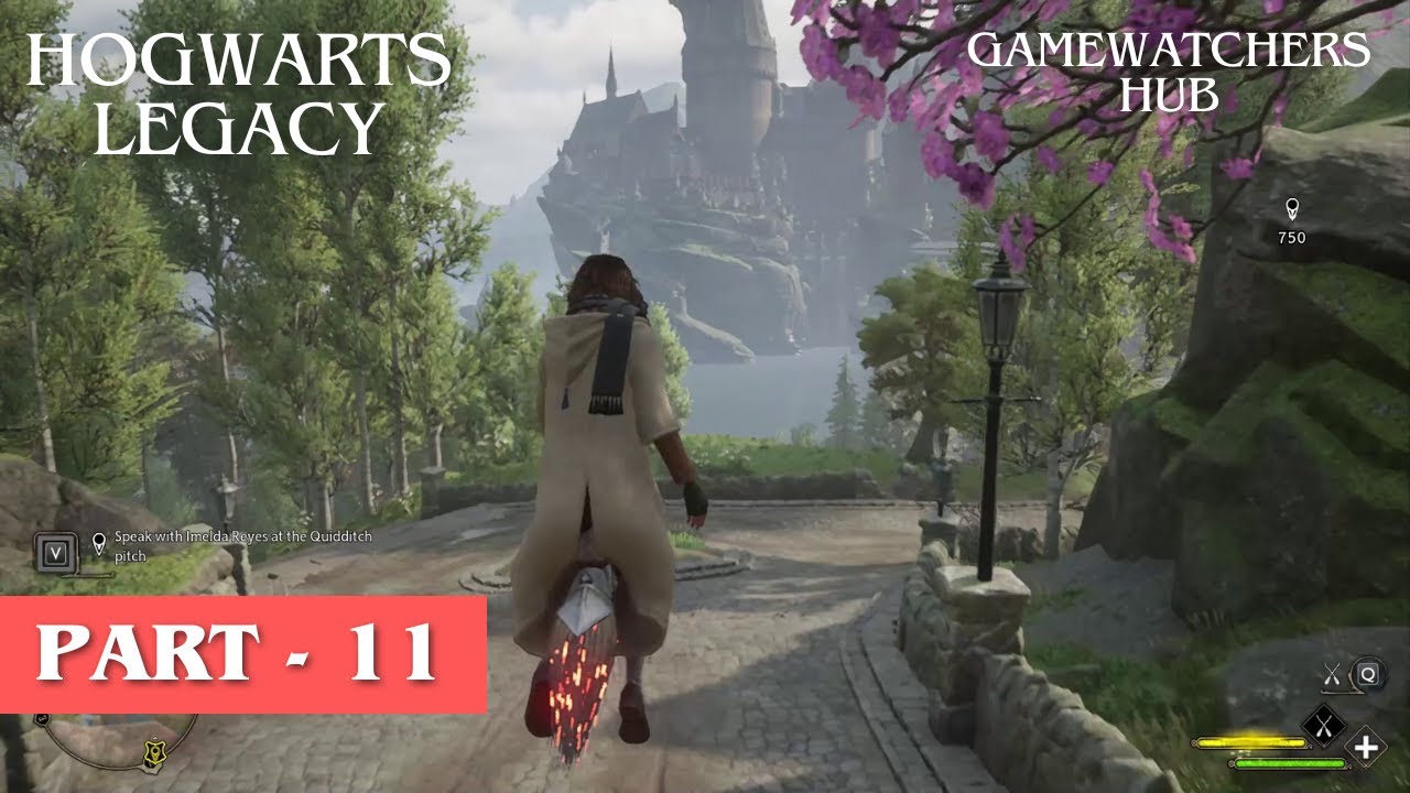 Hogwarts Legacy Gameplay | Part 11 | Buying My First Broom & Side Quests 🧹✨ (No Commentary)
